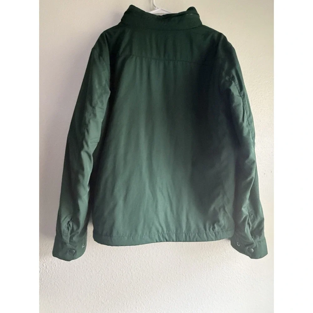 Lauren Ralph Lauren Women's Insulated Jacket Size Large Green Coat Lightweight